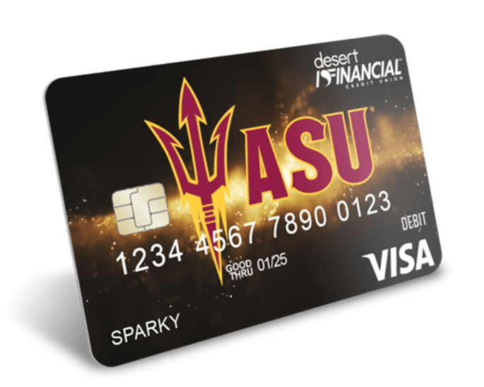 The Desert Financial and ASU card