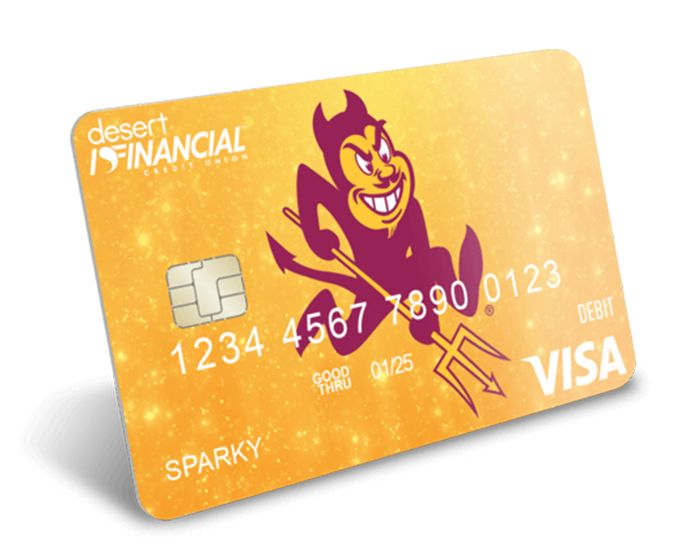 The Desert Financial and ASU card